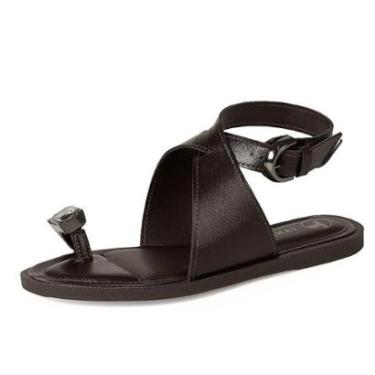 Imagem de Sandália Rasteira Pedraria Elegante Leve Feminina Tanara-Feminino