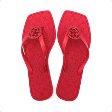 Imagem de Chinelo Feminino Dedo Capodarte Vermelho-Feminino