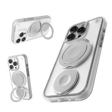 Imagem de STM Capa Roll Spin MagSafe® para iPhone 16 Pro - Projetada para acalmar sua mente - Fidget Spinning Disc - TPU com absorção de impacto para maior proteção contra quedas - Suporte de 360° -