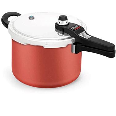 Imagem de Panela de Pressão Alumínio Grená 6 lts Nigro Eterna