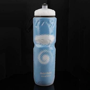 Imagem de Generic Garrafa de água Quente e Fria de Dupla Camada Esportiva 710ML para Ciclismo Ao Ar Livre Com Válvula de Bico Anti-vazamento para Caminhadas, Material PE Sem BPA (#2)