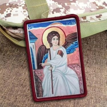 Imagem de Patch Mother of God, 1 peça de adesivos engraçados de meme, patch tático de moral militar com gancho de fixação, acessórios de aplique de cristianismo para mochilas, coletes, jaquetas, jeans, chapéus