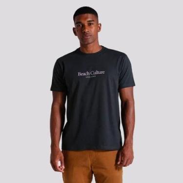 Imagem de Camiseta Hang Loose Beachculture Cinza Escuro-Masculino