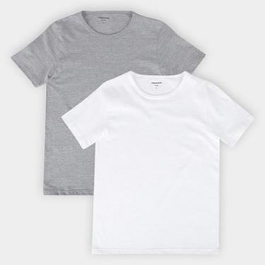 Imagem de Kit Camiseta Infantil Hering 2 Peças-Unissex