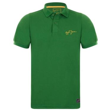 Imagem de Camisa Polo Assinatura Ayrton Senna-Masculino