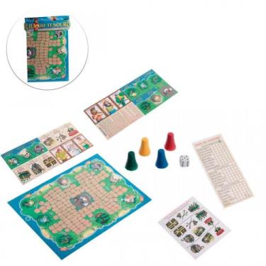 Imagem de Jogo de Tabuleiro Ilha do Pirata Educativo Lembrança Festa - Ilha do T