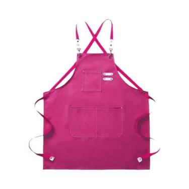 Imagem de Avental De Lona Impermeável Com Alça Ajustável, Fácil De Limpar, Ideal