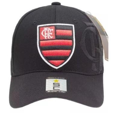 Imagem de Boné Zico Flamengo Bordado 3D Frontal Bordado Frente e Latreral - 30346-Unissex