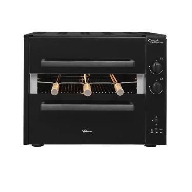 Imagem de CHURRASQUEIRA A GAS BANCADA FISCHER RANCH GRILL 03 ESPETOS PRETA BIVOLT (36160-101656)