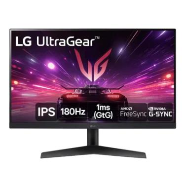 Imagem de Monitor Gamer LG Ultragear 24 LED, 180Hz, 1ms, HDR10, AMD Freesync, DisplayPort, HDMI - 24gs60f-b
