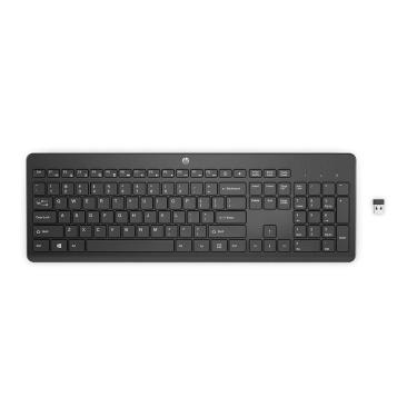 Imagem de Teclado sem Fio HP 230, Design Elegante, Receptor USB Wireless, Layout BR,3L1E7AA#AC4-Unissex