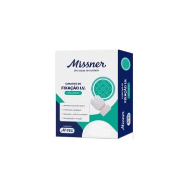 Imagem de Curativo I.V. Fixador 6,5cm x 7cm Missner - Kit com 10 Unidades