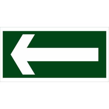 Imagem de C1 - Sinalização de Emergência - Sinalização de Rota de Saída - Esquer