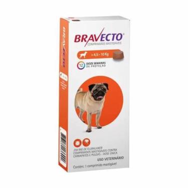 Imagem de Bravecto Antipulgas Comprimido Cães De 4,5 A 10 Kg - MSD