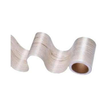 Imagem de Fita Adesiva De 10M Com Efeito De Madeira Realista Para Renovação De M