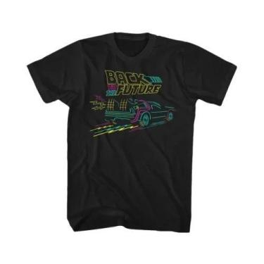 Imagem de Camiseta Masculina Vintage Com Estampa De Carro Do Filme Regresso Ao F