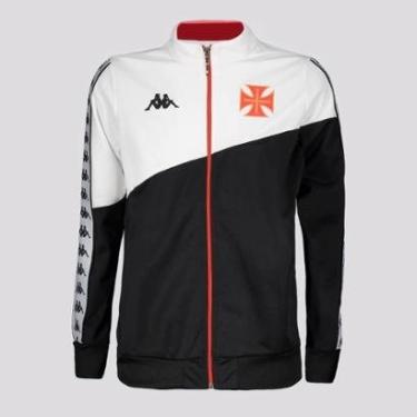 Imagem de Jaqueta Kappa Vasco Concentração Hino 2023 Juvenil-Unissex