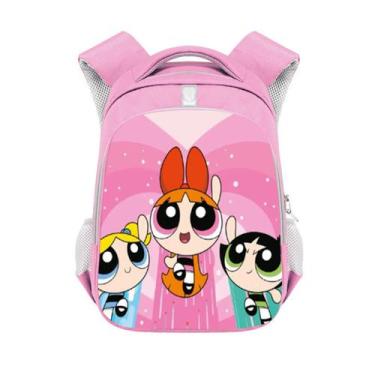 Imagem de Mochila Powerpuff Girls Buttercups Blossoms Bubbles Kids - yiweisai
