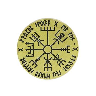 Imagem de Moeda comemorativa de anime Viking Symbol Solomons 3,9 cm 21g - yiweis