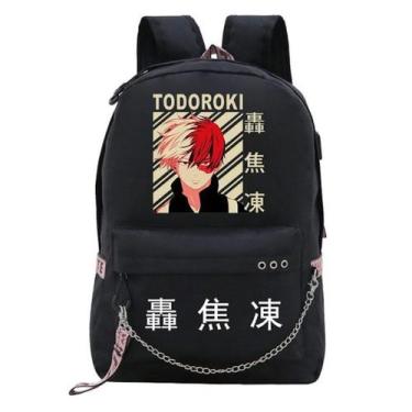 Imagem de Mochila escolar Mys Heros Academias Anime para crianças - yiweisai