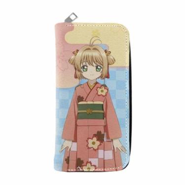 Imagem de Cartões de carteira Captors Sakura Anime Characters Slim BiFold - yiwe
