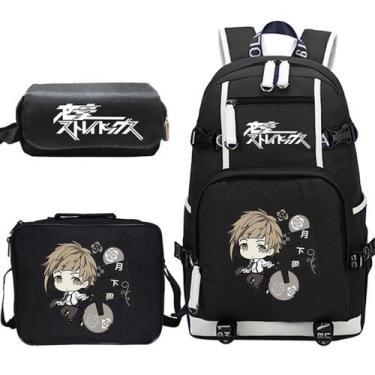 Imagem de Conjunto de mochilas Bungos Strays Dogs Dazais Osamus Cartoon Kids - Y