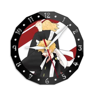 Imagem de Relógio de parede Tokyo Anime Silent Non Ticking 30 cm em acrílico - y