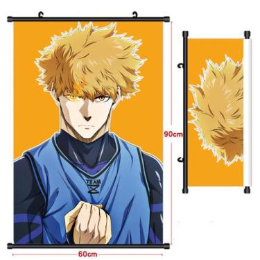 Imagem de Pintura de parede em tela Blues Locks Kunigamis Rensukes Anime - Yiwei