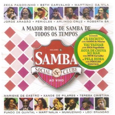 Imagem de CD Samba Social Clube 5 (Ao Vivo) (Beth Carvalho,Xande de