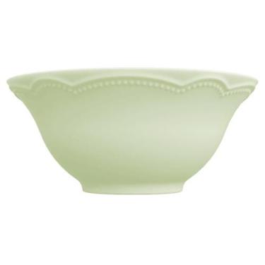 Imagem de Bowl Tigela Sobremesa Relevo Cottage Verde 510 ml Porcelana - Germer P