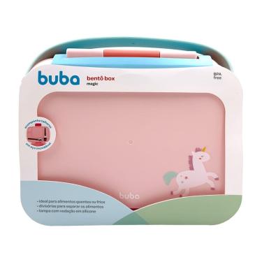 Imagem de Lancheira Bentô Box Magic Buba com Divisórias Unicórnio