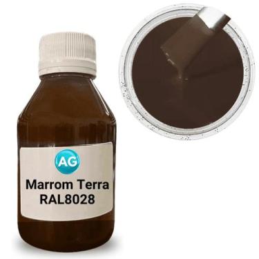 Imagem de Cor Solida Marrom Terra AG - RAL8028, 100g