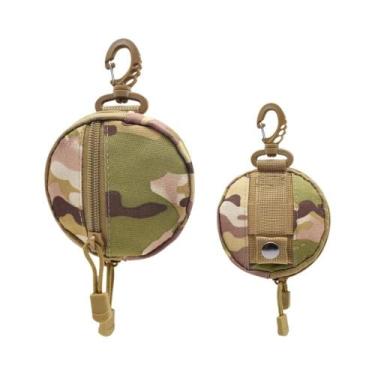 Imagem de Carteira Mini Casual Masculina Para Uso Ao Ar Livre, Porta-Chaves Port