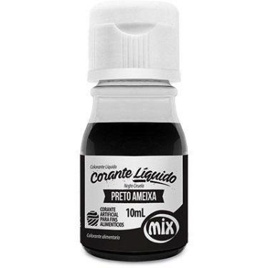 Imagem de Corante Líquido 10ml Preto Ameixa Corante Liquido 10ml Preto Ameixa - 