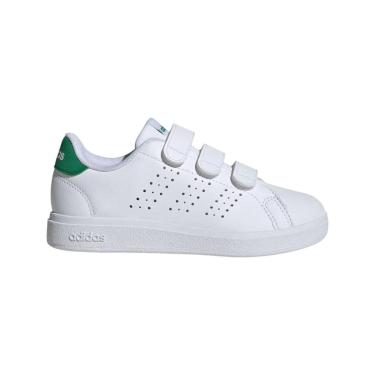 Imagem de Tênis Casual Infantil Menino Adidas Advantage base 2.0 Branco-Masculino