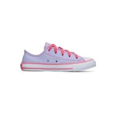 Imagem de Tênis Infantil Menina Converse Chuck Taylor Canvas+1 CK12510001 Roxo-Feminino