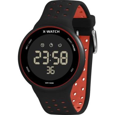 Imagem de X-Watch Relógio Digital XMPPD624 Unissex com Cronômetro, Alarme, Pulse