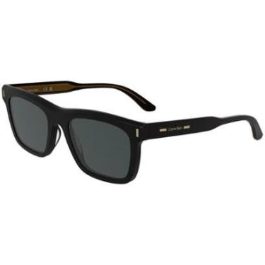 Imagem de Óculos de Sol Calvin Klein CK25506S N001 - Preto 54-Masculino