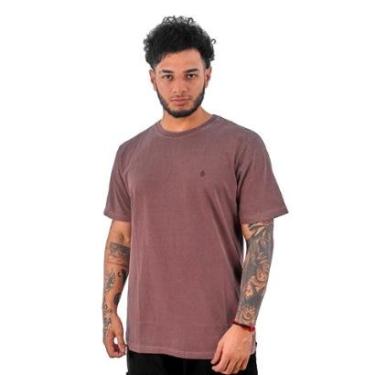 Imagem de Camiseta Volcom Solid Stone Masculino-Masculino