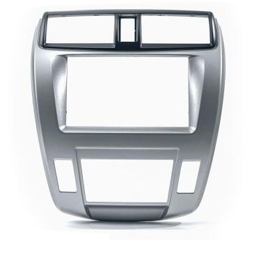 Imagem de Moldura De Painel 2 Din Honda City 2009 2010 2011 2012 2013 2014 - Ar Condicionado Digital