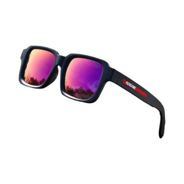 Imagem de Óculos De Sol Masculinos Oversized Polarizados Com Armação TR-90 Tac S