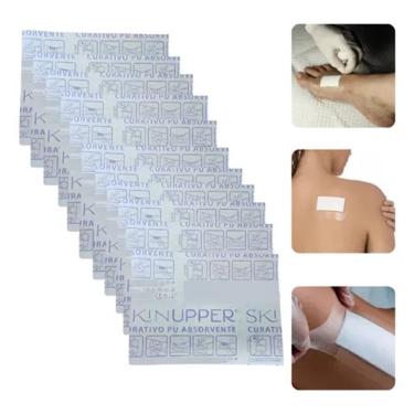 Imagem de Curativo Espuma Pu Absorvente 7,2cm X 5cm C/25 un Skinupper