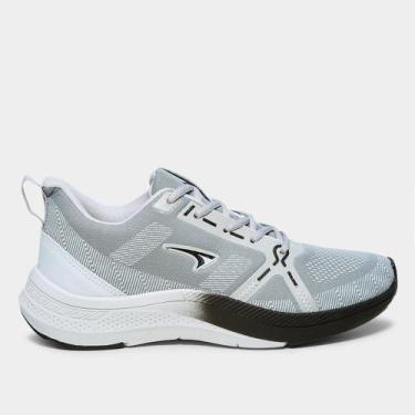 Imagem de Tênis Tryon Blumen Masculino, Prata, Preto, 42