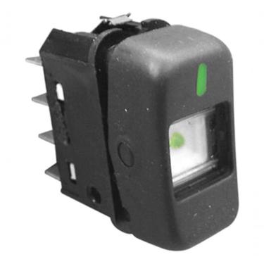 Imagem de Interruptor de Tecla para Painel Modelo F103 24V Preto Compatível com Mercedes-Benz Cam...