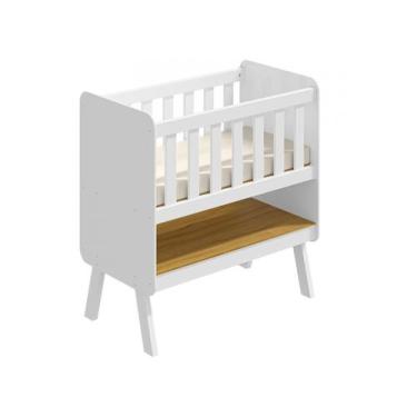Imagem de Berço Branco Moveis Peroba Carinho, Branco