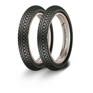 Imagem de Par Pneu Dianteiro e Traseiro 60/100-17+275-17 Maggion Street Yamaha C