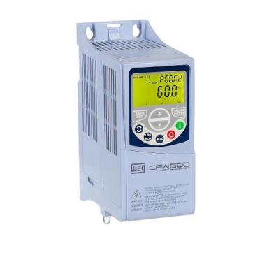 Imagem de Inversor Monofásico Ou Trifásico CFW500 4,3A 1,0cv 200V / 240V Weg