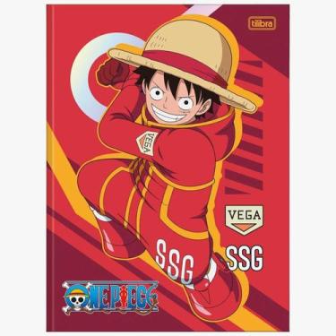 Imagem de Caderno Brochura One Piece 20cm x 27,5cm 80 Folhas Capa Dura Tilibra A