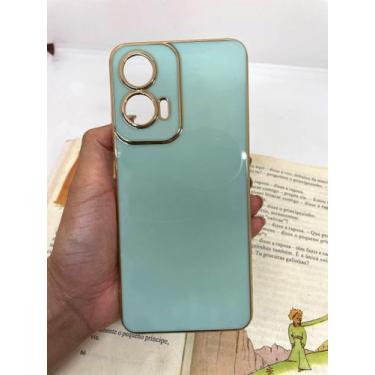 Imagem de Capa de celular compatível com Moto G35 5G Nevoa Cor:Verde - oilojinha
