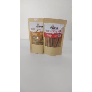 Imagem de Combo Biscoito Artesanal de Frango + Lombinho com Maçã 100g cada - Pad